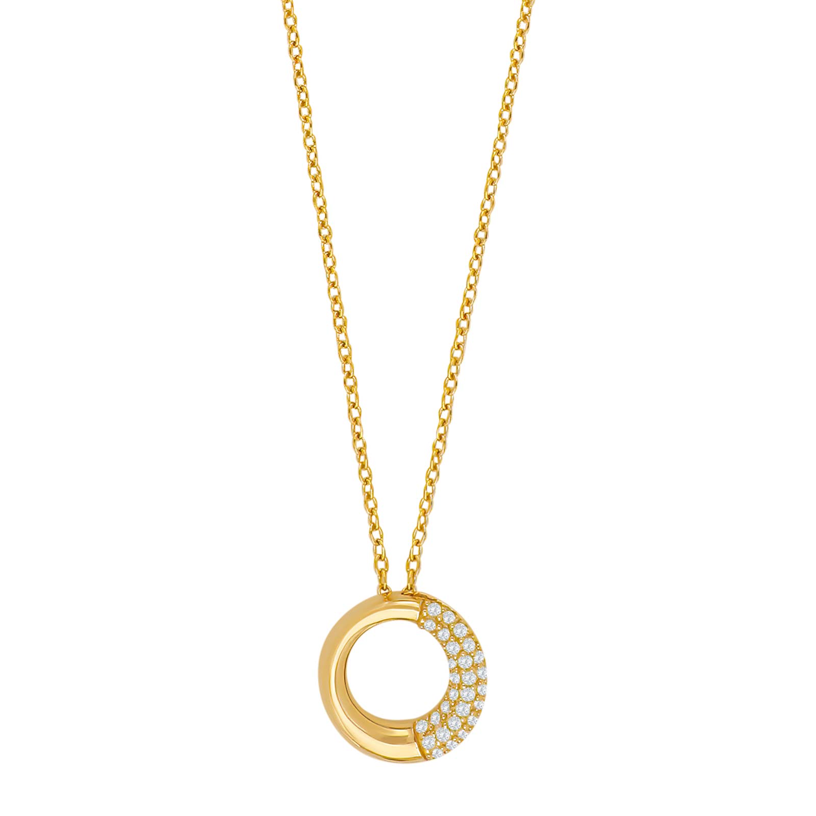 Siersbøl halskæde 8 kt. 20550400300