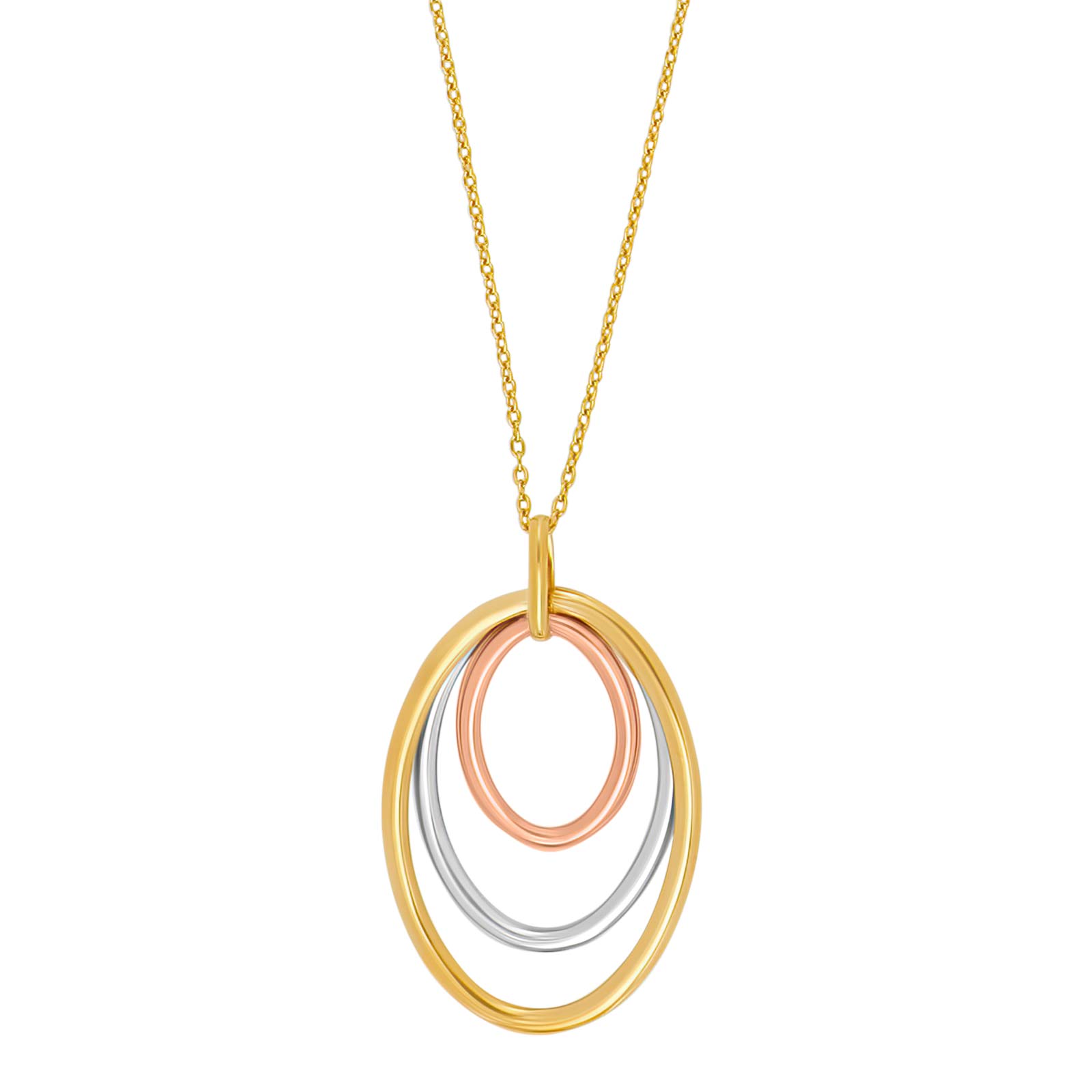 8kt. Guld vedhæng inkl. forg. kæde