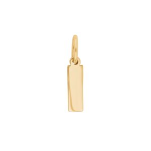 14kt. guldvedhæng bogstav - I