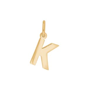 Siersbøl bogstav 14 kt. guld "K"