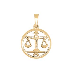 SIERSBØL 8kt. vedhæng VÆGTEN 15mm