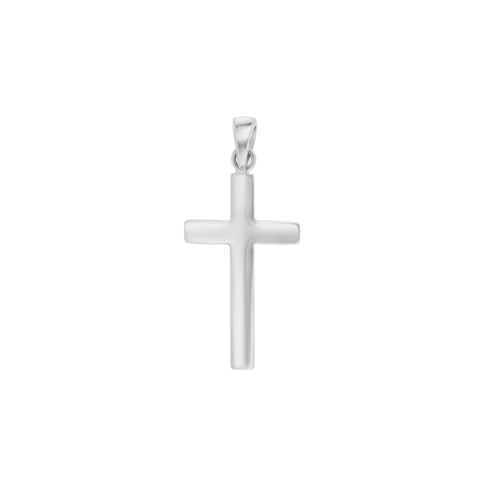 Rhd. sølvkors 20mm