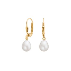 8kt. Guldørebøjle m. FVKP