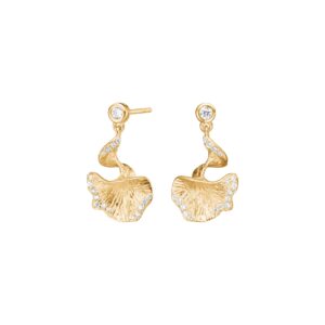 Forgyldt sølv ørehængere SELMANOR