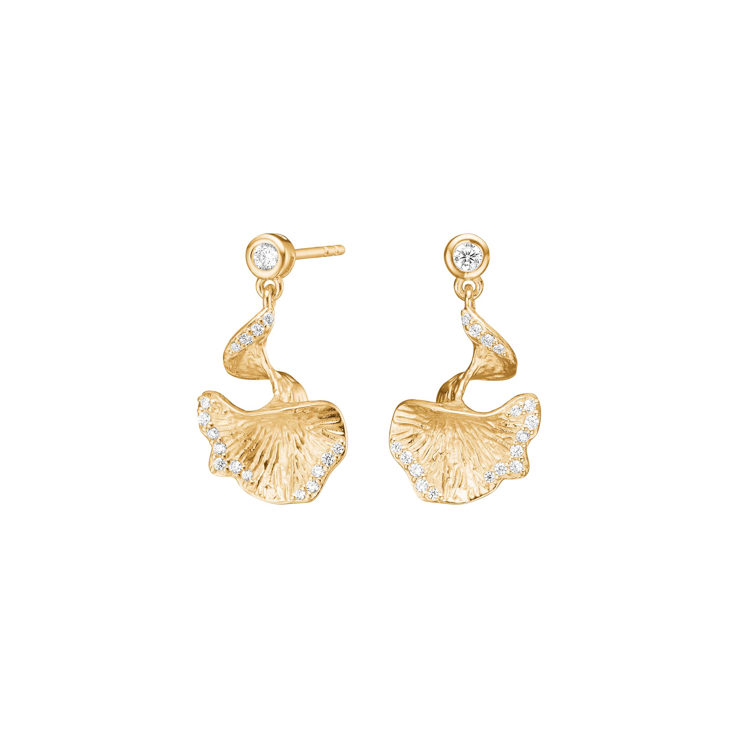 Forgyldt sølv ørehængere SELMANOR