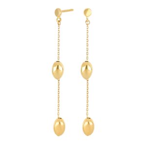 8kt. guldørehænger