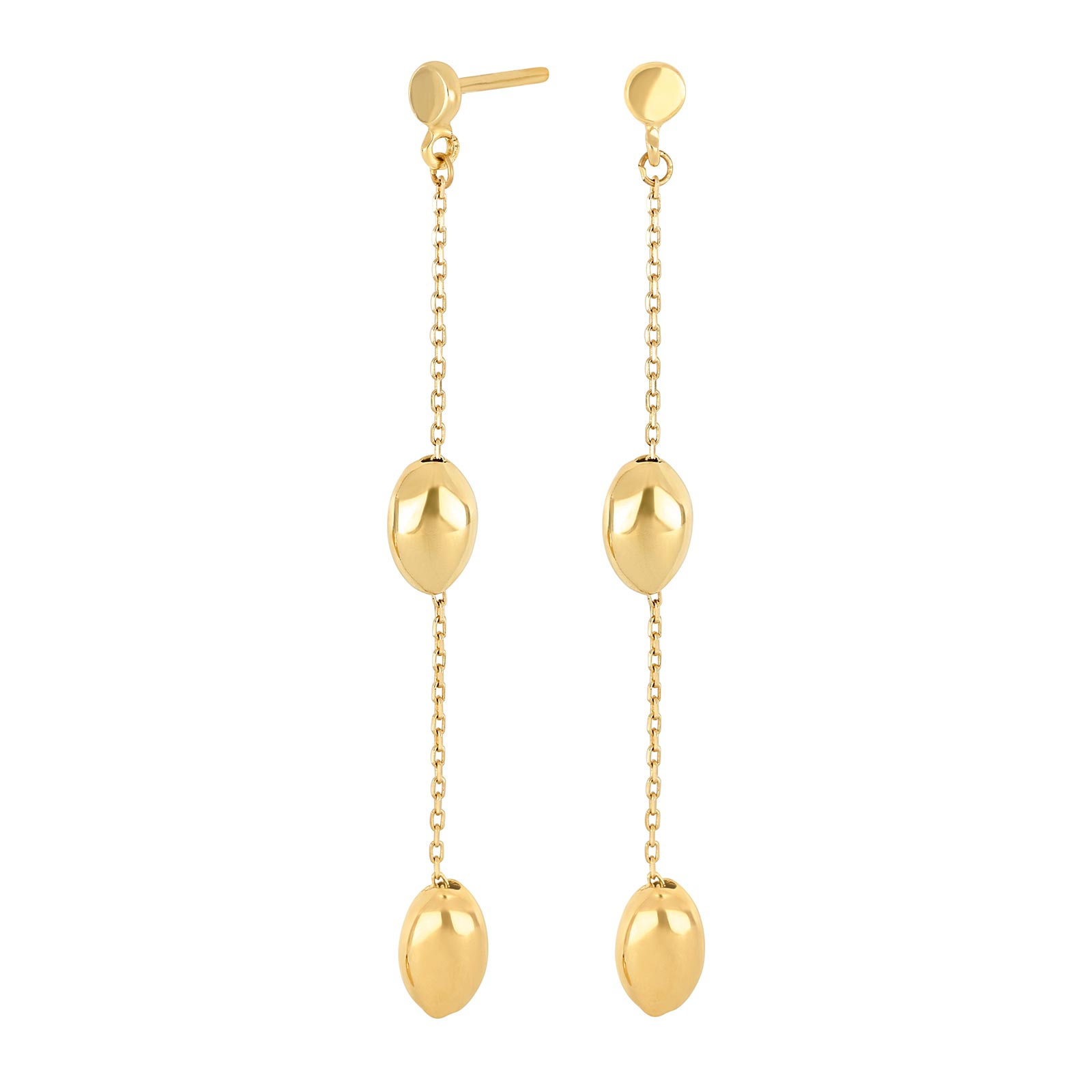 8kt. guldørehænger