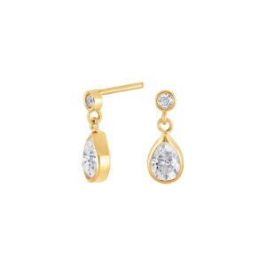 8kt. guldørestikker m/cz