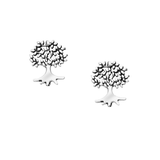Donnatella øreringe sølv livets træ 706-17013