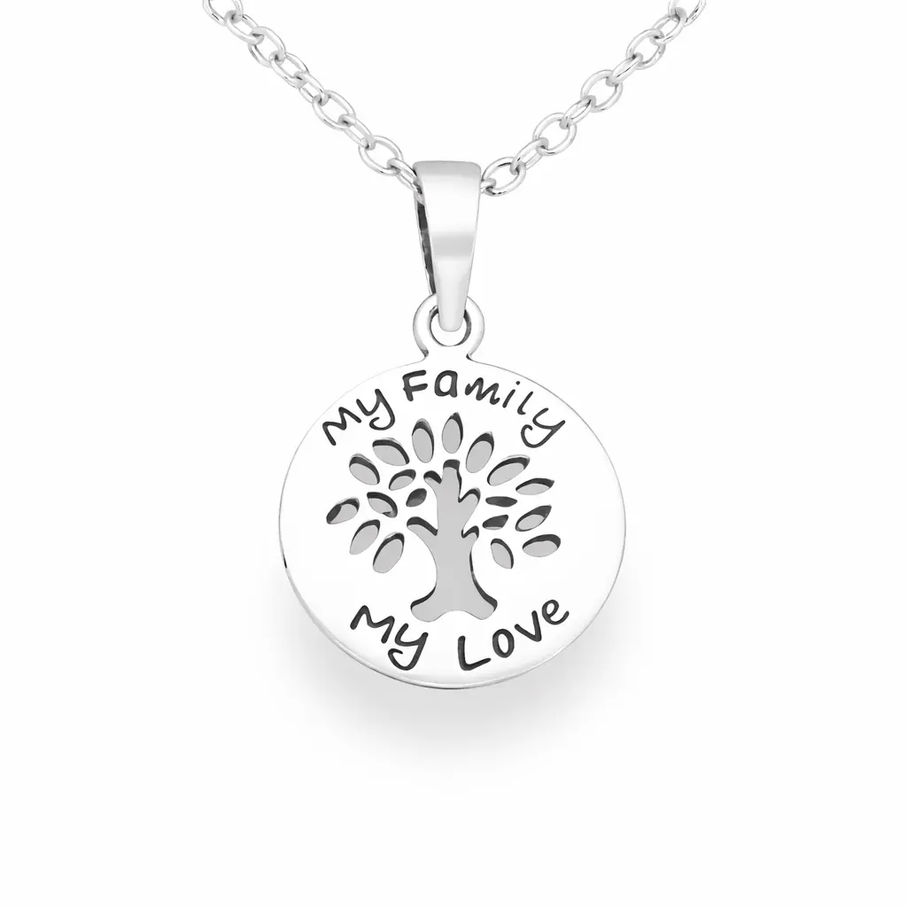 Donnatella halskæde sølv