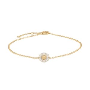 Forg. sølvarmbånd Marguerit 10mm