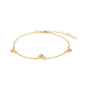 Forgyldt sølv armbånd PALMA52