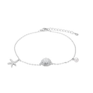 Rhd. sølv armbånd SELINANOR