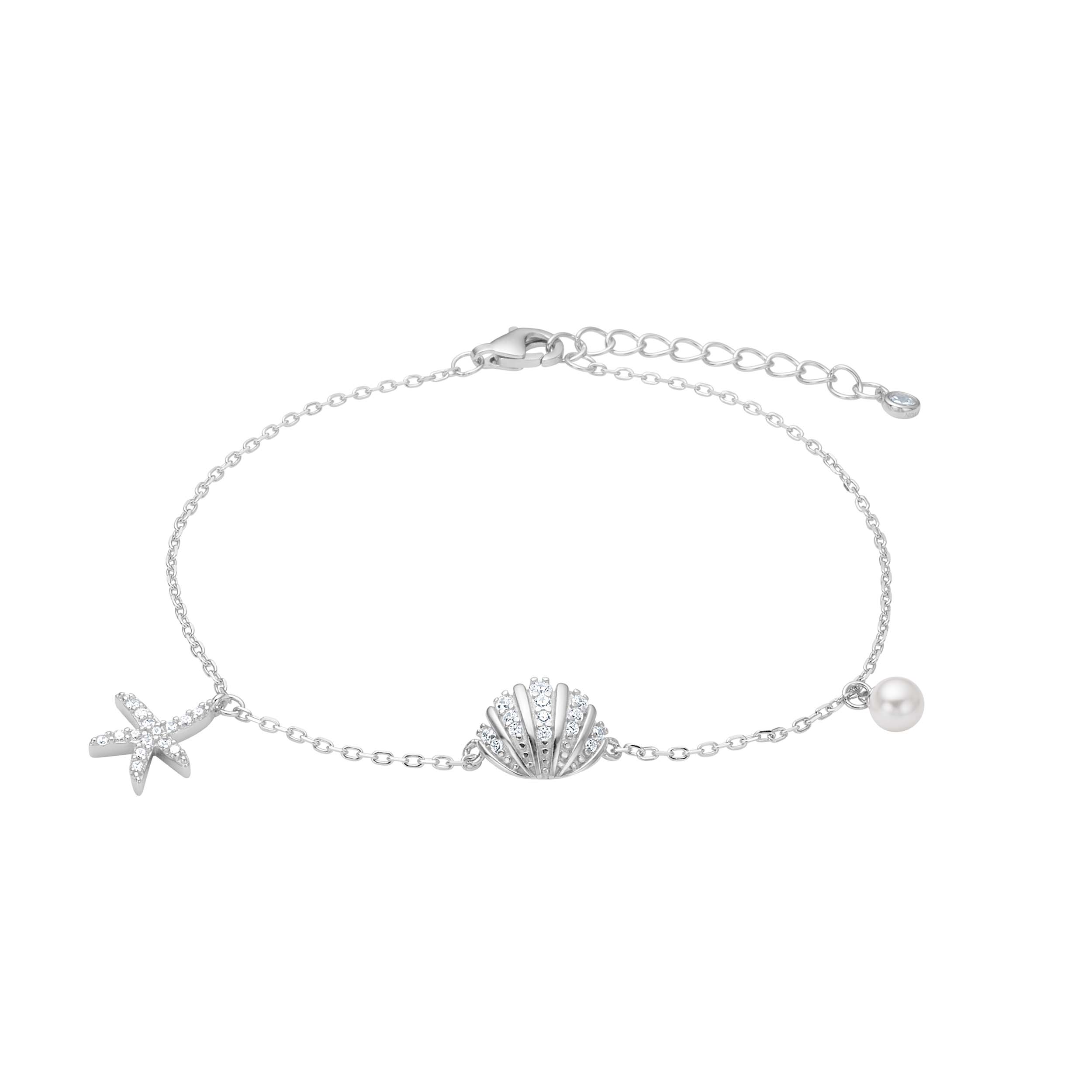 Rhd. sølv armbånd SELINANOR