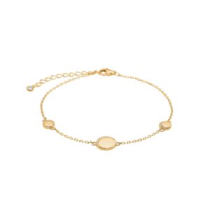 Forgyldt sølv armbånd SARANOR