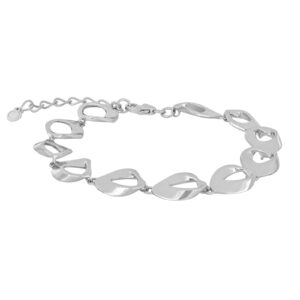 Rhod. sølv armbånd