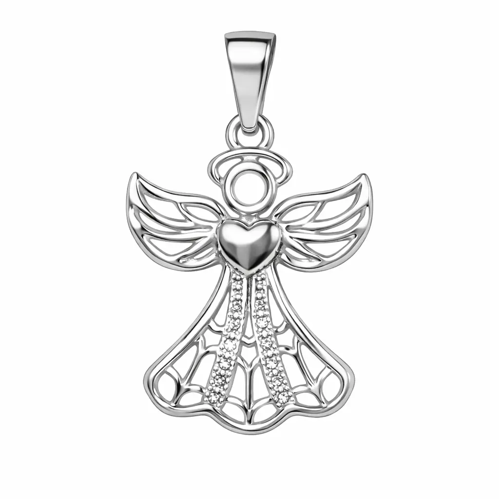 Donnatella vedhæng sølv Engel GD007