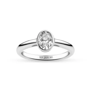 Sif Jakobs ring Sardinien ovale piccolo SJ-R2795-CZ
