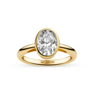 Sif Jakobs ring Sardinien ovale grande SJ-R2796-CZ-YG