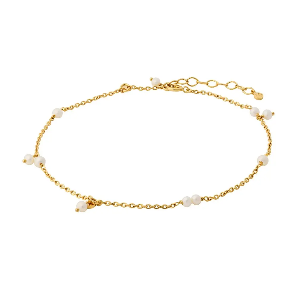 Pernille Corydon Ocean Pearl ankelkæde A-434-GP