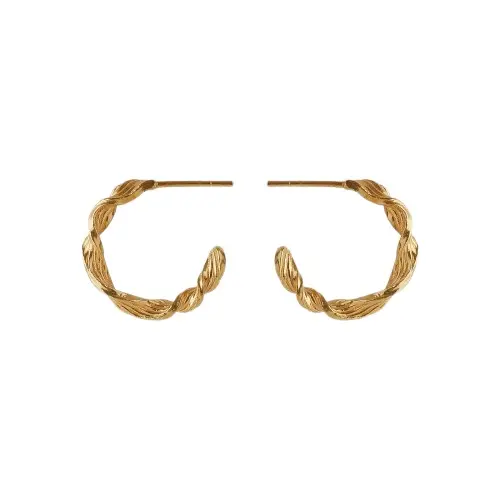 Pernille Corydon Dancing Wave hoops E-489-GP