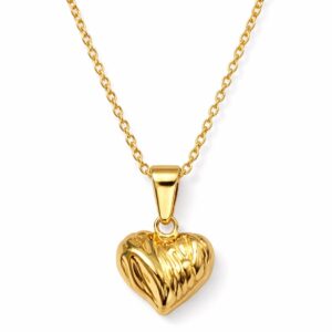 Lunea halskæde vandfast forgyldt stål 163057